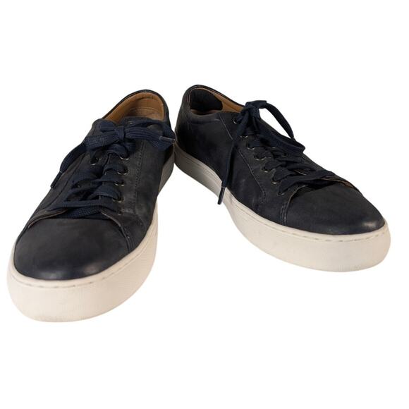 Johnston & Murphy Men's Banks Lace to Toe Shoe Leather Trufoam Footbed Size 12 - Picture 1 of 8